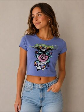 Ed Hardy Y2K Crop Top